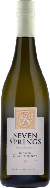 Seven Springs Unoaked Chardonnay 2018